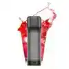 ELFA PODS Pink Lemonade als Produktbild mit roter Limonade im Hintergrund