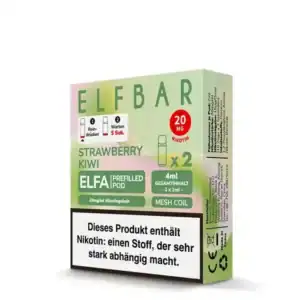 ELFA PODS Strawberry Kiwi Verpackungsproduktbild