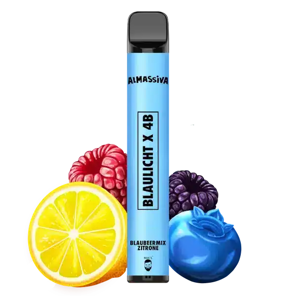 Al Massiva Vape in der Sorte Blaubeermix Zitrone, jetzt bei WorldWideVapes.de