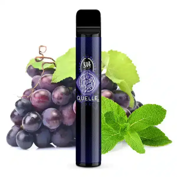 187 Quelle Produktbild mit Traube und Minze im Hintergrund