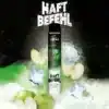 Haftbefehl Steve Jobs Produktbild mit grünem Apfel und Eiswürfeln abgebildet