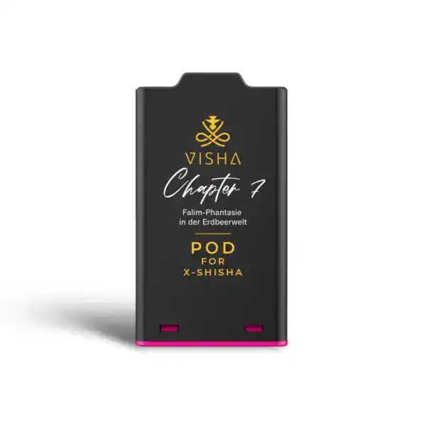 Visha X-Bar Shisha Pod Falim und Erdbeere
